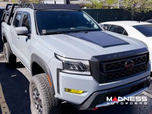 Nissan Frontier Flexible Solar Panel Kit - Complete Kit w/ Waterproof Controller + Hood Decal - 2022+ - 85W